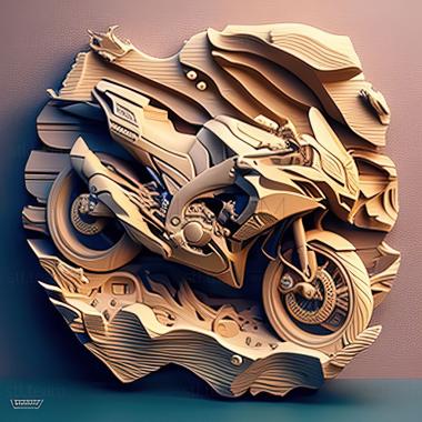 3D модель Yamaha FZS 1000 (STL)